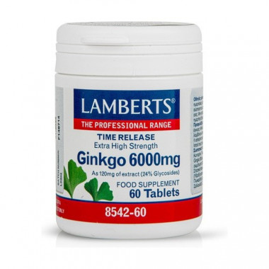 Lamberts Ginkgo 6000 Mg 60 Tabl  LAMBERT