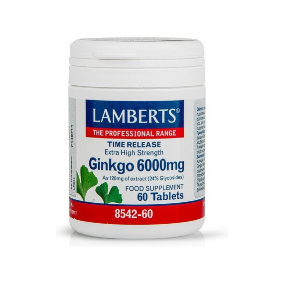 Lamberts Ginkgo 6000 Mg 60 Tabl  LAMBERT