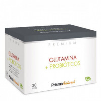 Prisma Natural Glutamina + Probioticos Premium 30 Sticks  NUEVA DIETETICA
