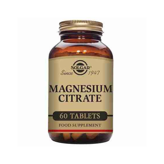 SOLGAR Citrato de Magnesio 60 Comprimidos