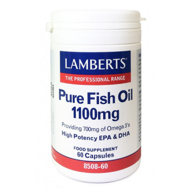 Lamberts Aceite de Pescado 1100 Mg 60 Comprimidos  LAMBERT