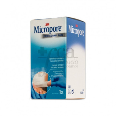 Esparadrapo Micropore Blanco 10X10  3M ESPAÑA