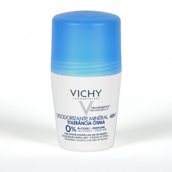 VICHY Bola Desodorante Mineral 48 H Tolerancia Optima 50 Ml