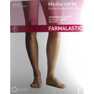 Farmalastic Media Corta C/f Gde P/abier  CINFA
