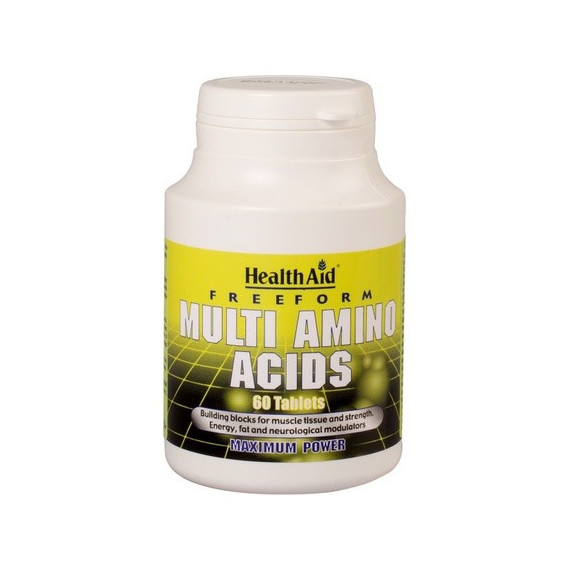 HEALTH AID Multiaminoacidos 60 Tabletas