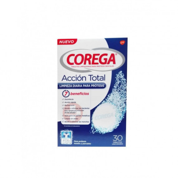 COREGA Accion Total 30 Tabletas