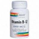 SOLARAY Vitamina B12 + Ac. Folico 1000MCG 90 Capsulas