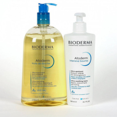 BIODERMA Pack Atoderm Intens 500+ACEITE Ducha 1L