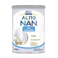 Nestle Al Nan sin Lactosa 1 Bote 400 G  NESTLE ESPAÑA