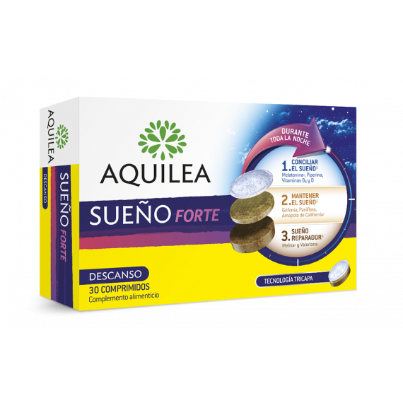 Aquilea Sueño Forte 30 Comprimidos  URIACH CONSUMER HEALTHCARE