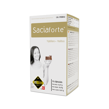 Super Premium Diet Saciaforte 15 Capsulas  NUTRIHEALTH COMPANY SPAIN, S.L.