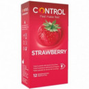 Control Strawberry Preservativos 12UNID  ARTSANA