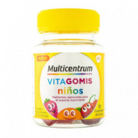 Multicentrum Vitagomis Libera Energia 30 Caramelos de Goma Sabor Frutos Rojos  GSK CH