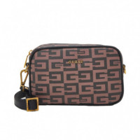 GUESS Escape Small Brown Toiletry Bag