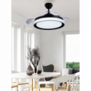 Plafón Led y Ventilador de Techo · PHILIPS · Bliss Negro Motor Dc 28W+35W