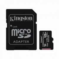 Tarjeta Microsd Xc 128GB + Adaptador Canvas Select Plus KINGSTON