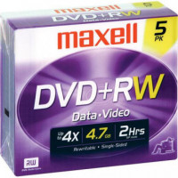 DVD+RW MAXELL 4,7 GB. CAJA INDIVIDUAL