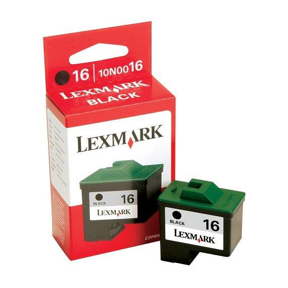 ORIGINAL LEXMARK Z13/Z33 BLACK CARTRIDGE NO.16 ORIGINAL LEXMARK Z13/Z33 BLACK CARTRIDGE NO.16