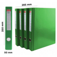 ARCHIVADOR PALANCA FOLIO PLAST.VERDE L/E.
