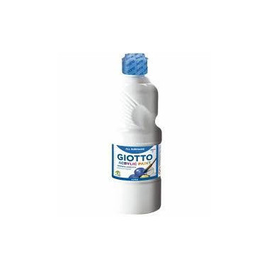 TEMPERA GIOTTO PRONTA BLANCA 500 ml.