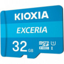 MEMORIA MICRO SD 32GB TOSHIBA KIOXIA HC C10 + ADAP
