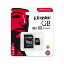MEMORIA MICRO SD 64GB KINGSTON XC C10 + ADAPTADOR