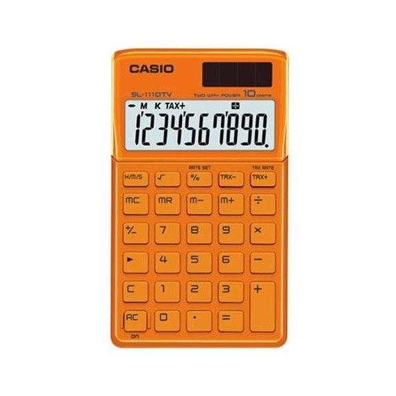 Calculadora CASIO SL1110TV Naranja