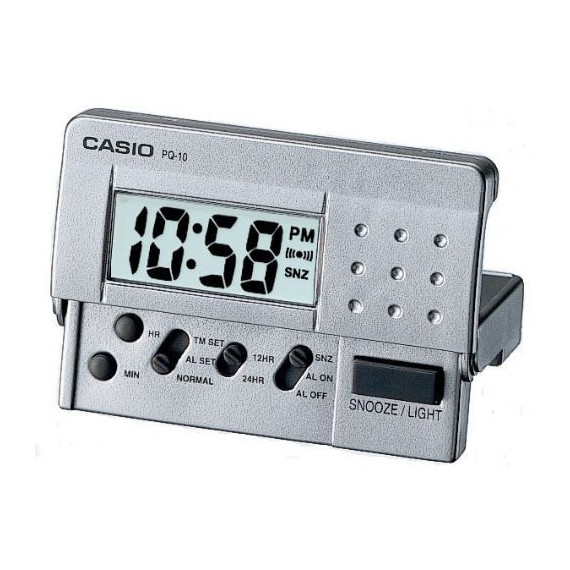 Reloj Despertador CASIO Digital PQ-10D-8