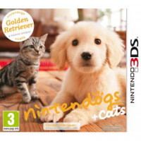 Jeu NINTENDO 3DS Golden Retriever NINTENDOgs + Cats