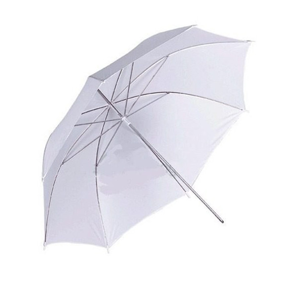 Paraguas Blanco de Fibra 60"  OTROS
