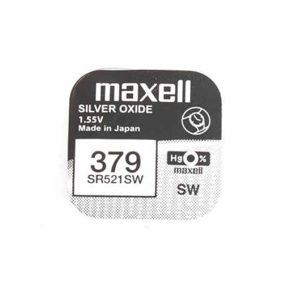 Pila de Botón MAXELL 379 (SR521SW)