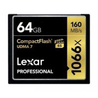 Tarjeta Compactflash LEXAR Profesional 1066X 64GB