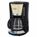 Cafetera RUSSELL HOBBS Colours Plus+ Classic Cream 24033-56