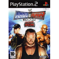 Playstation 2 game Smack Down Vs Raw 2008 SONY
