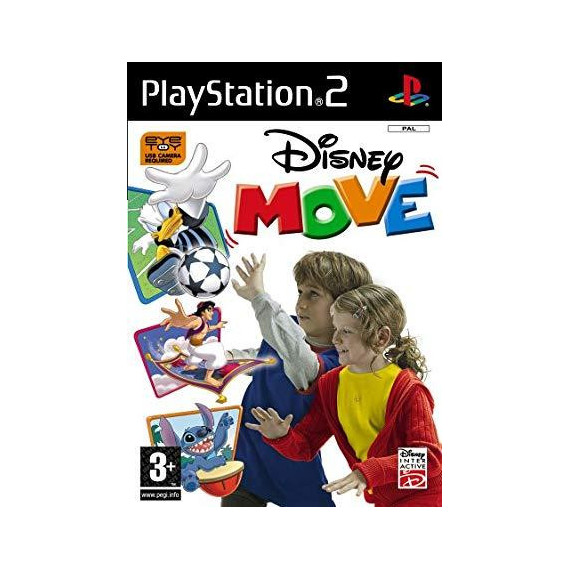 Juego para Playstation 2 Disney Move  SONY