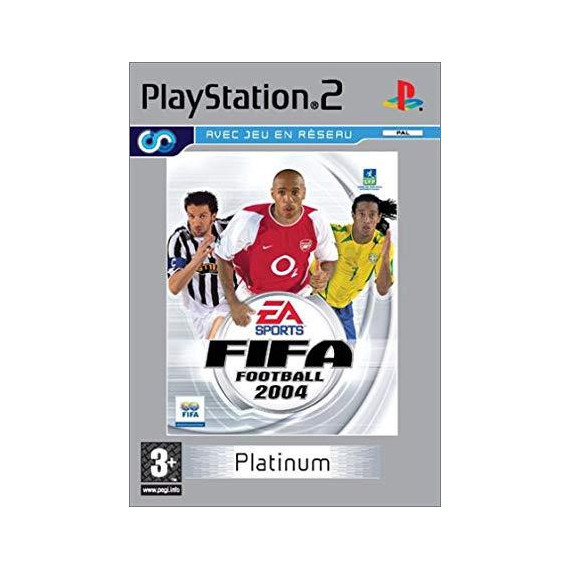 Juego para Playstation 2 Fifa 2004 Platinum  SONY