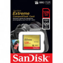Tarjeta Cf Extreme SANDISK 128GB 120MB/S