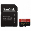 Tarjeta de Memoria SANDISK Microsdhc A2 170MB/S 90X 64GB