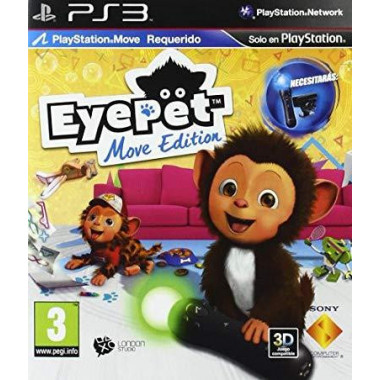 Juego para Playstation 3 EYEPETMOVEED-PS3  SONY