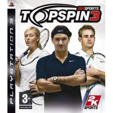 Juego Playstation 3 TOPSPIN3-PS3  SONY