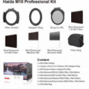 Kit de Filtros HAIDA M10 Professional HD4317