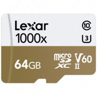 Tarjetas LEXAR Professional 1000X Microsdhc/sdxc Uhs-ii 64GB
