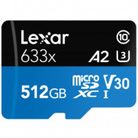 Tarjeta de Memoria LEXAR High-performance Microsdhc/microsdxc 633X Uhs-i 512GB