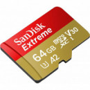 Tarjeta de Memoria SANDISK Microsdhc A2 160MB/S 60X 64GB
