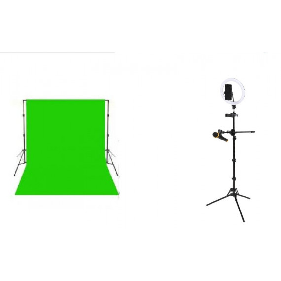 ULTRAPIX Kit de Iluminación para Vloggers Completo Modelo UPFK-LK02