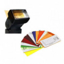 GODOX CF-07 Kit de Filtros Universales Speedlite de 7 Colores para Fotografía con Flash