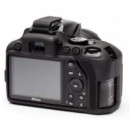 Funda Silicona EASYCOVER para Nikon D3500 Negro