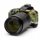Funda Silicona EASYCOVER para Nikon D3500 Camuflaje