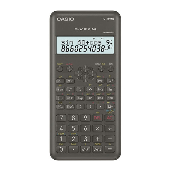 Calculadora CASIO FX-82MS 2ND Edition