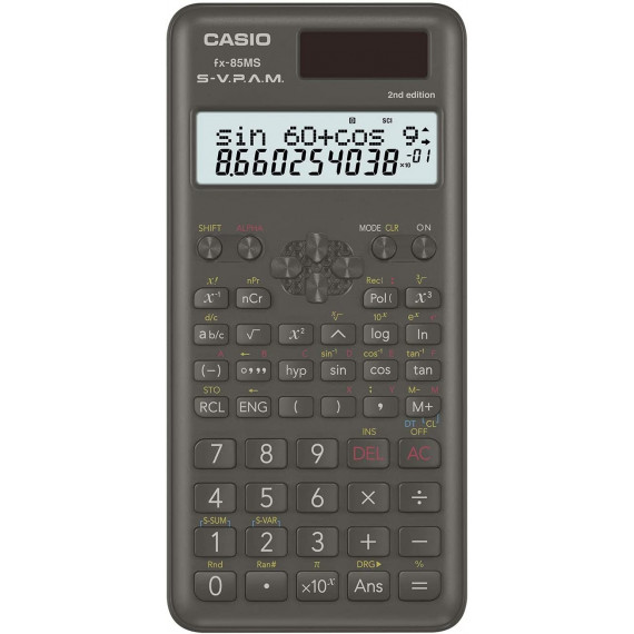 Calculadora CASIO FX-85MS 2ND Edition